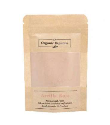 The Organic Republic Arcilla Roja Cabello, Cara y Cuerpo 75gr seca